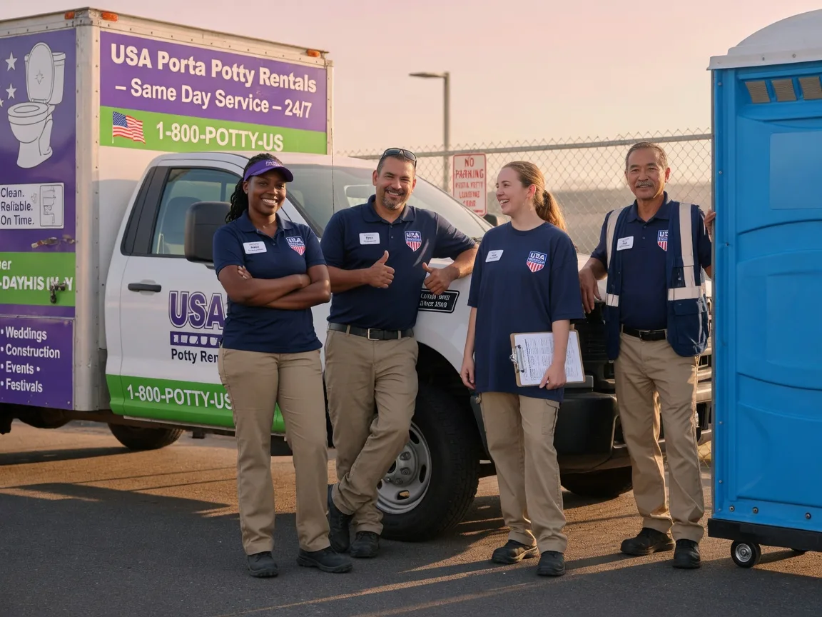 Porta Potty Rental company in Parkersburg, WV