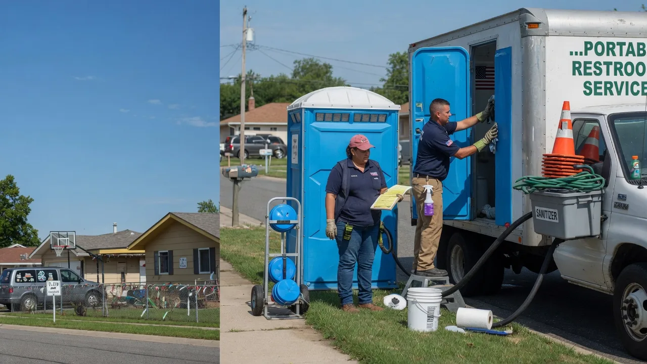 Portable Toilet Rental in Parkersburg, WV near me